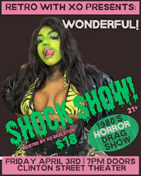 retro with xo presents wonderful shock show
